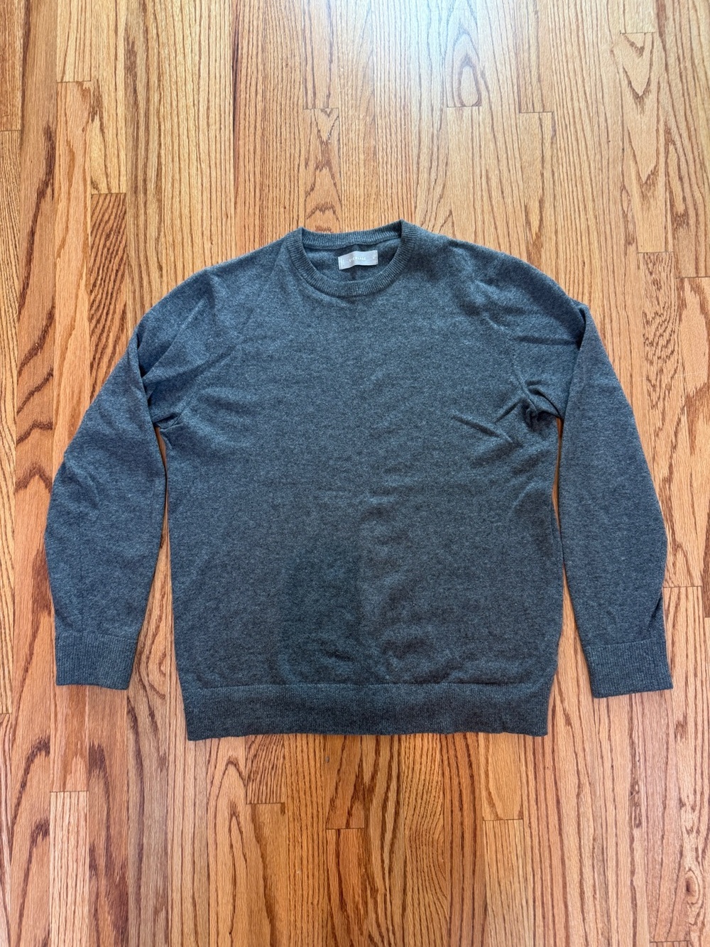Everlane Men's Cashmere Crewneck Sweater - Charcoal Grey